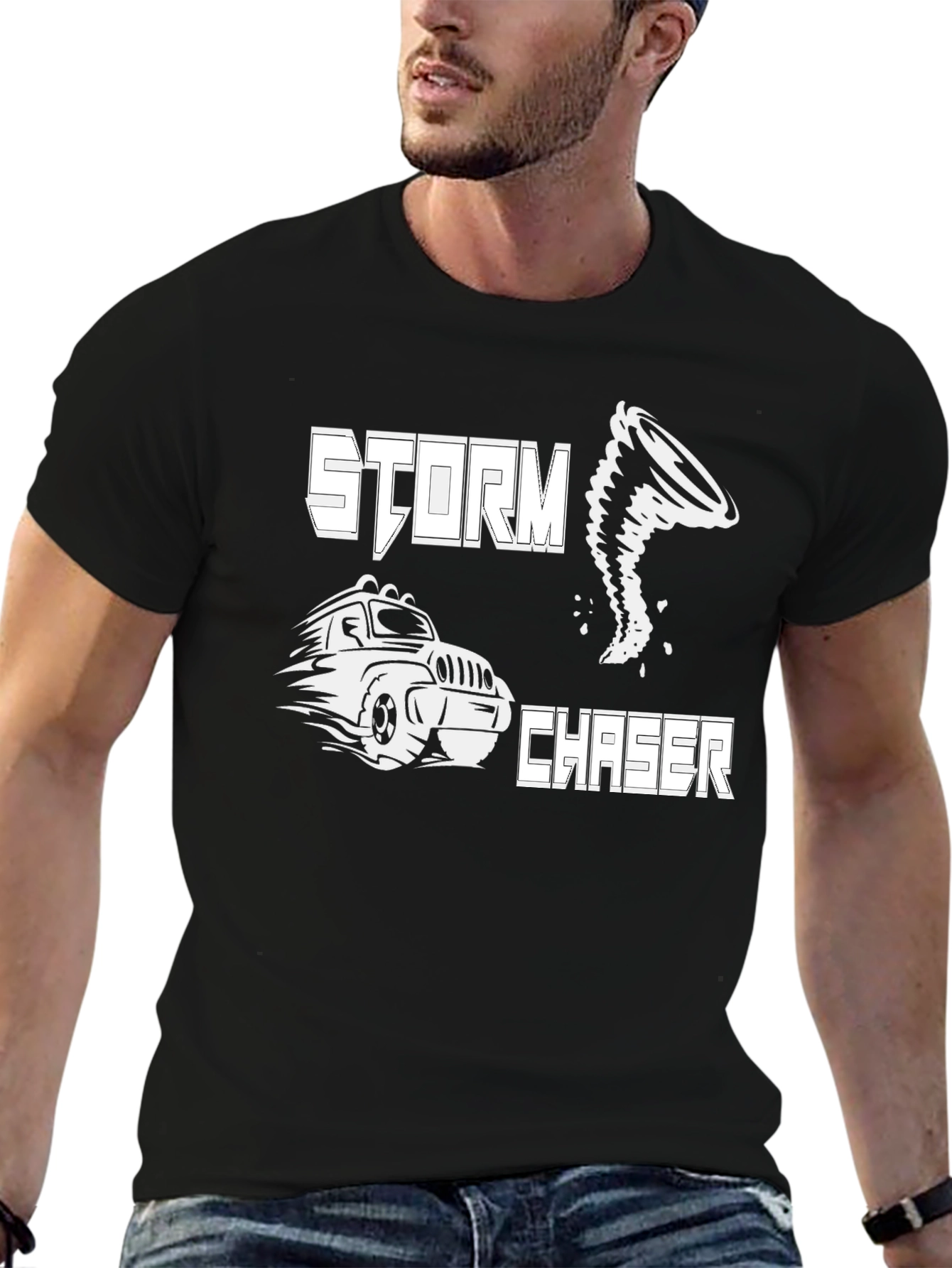 Storm Chaser Graphic T-Shirt - Weather Enthusiast Apparel