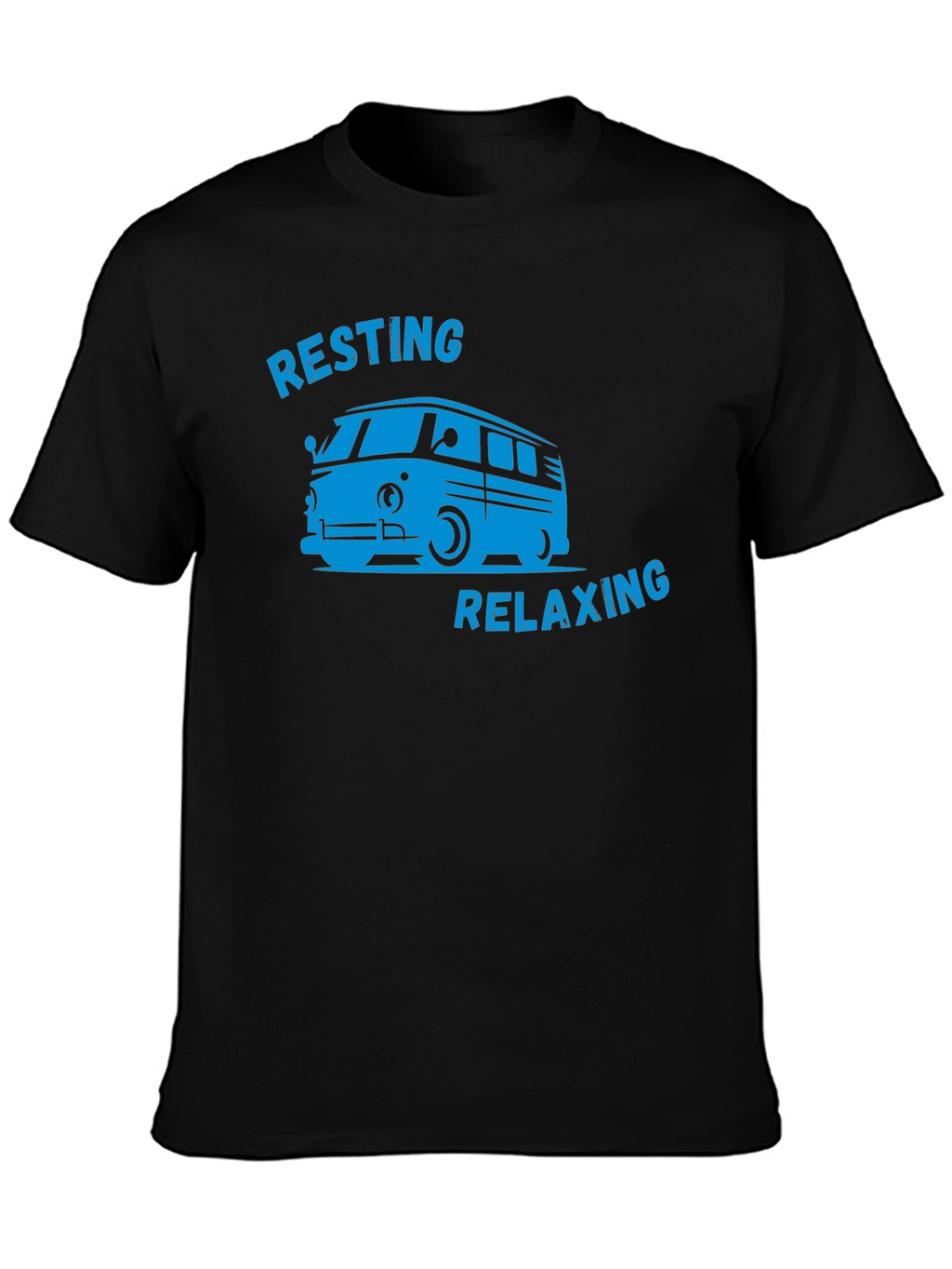 Resting Relaxing Van Graphic T-Shirt