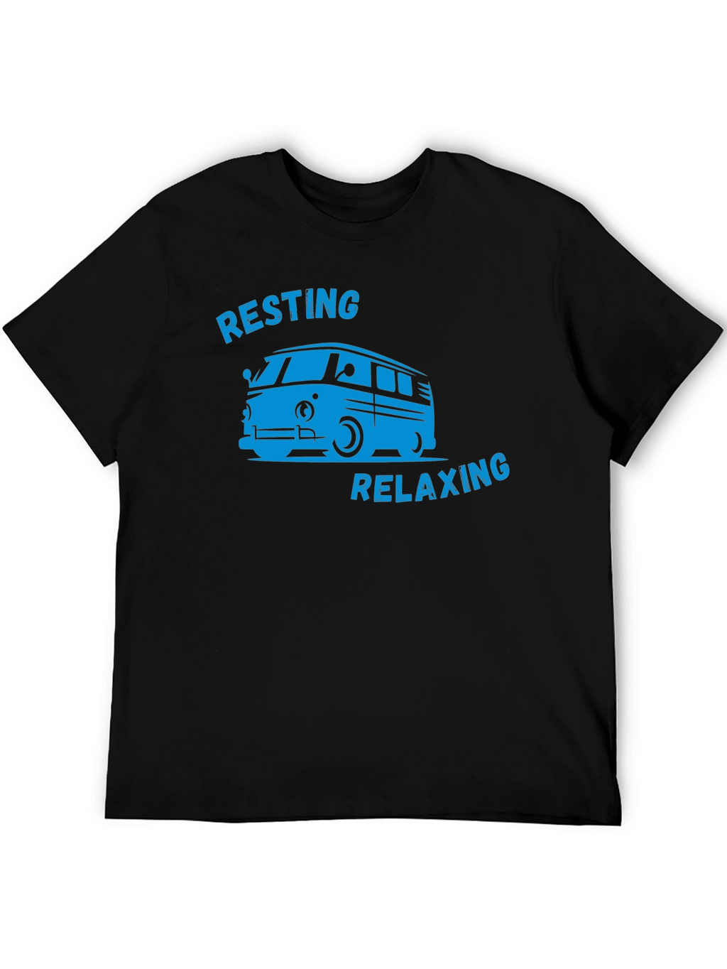 Resting Relaxing Van Graphic T-Shirt