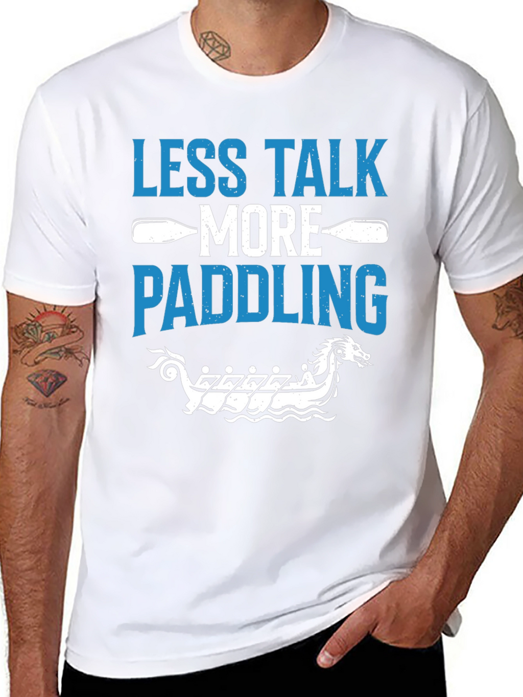 Less Talk More Paddling Graphic Tee