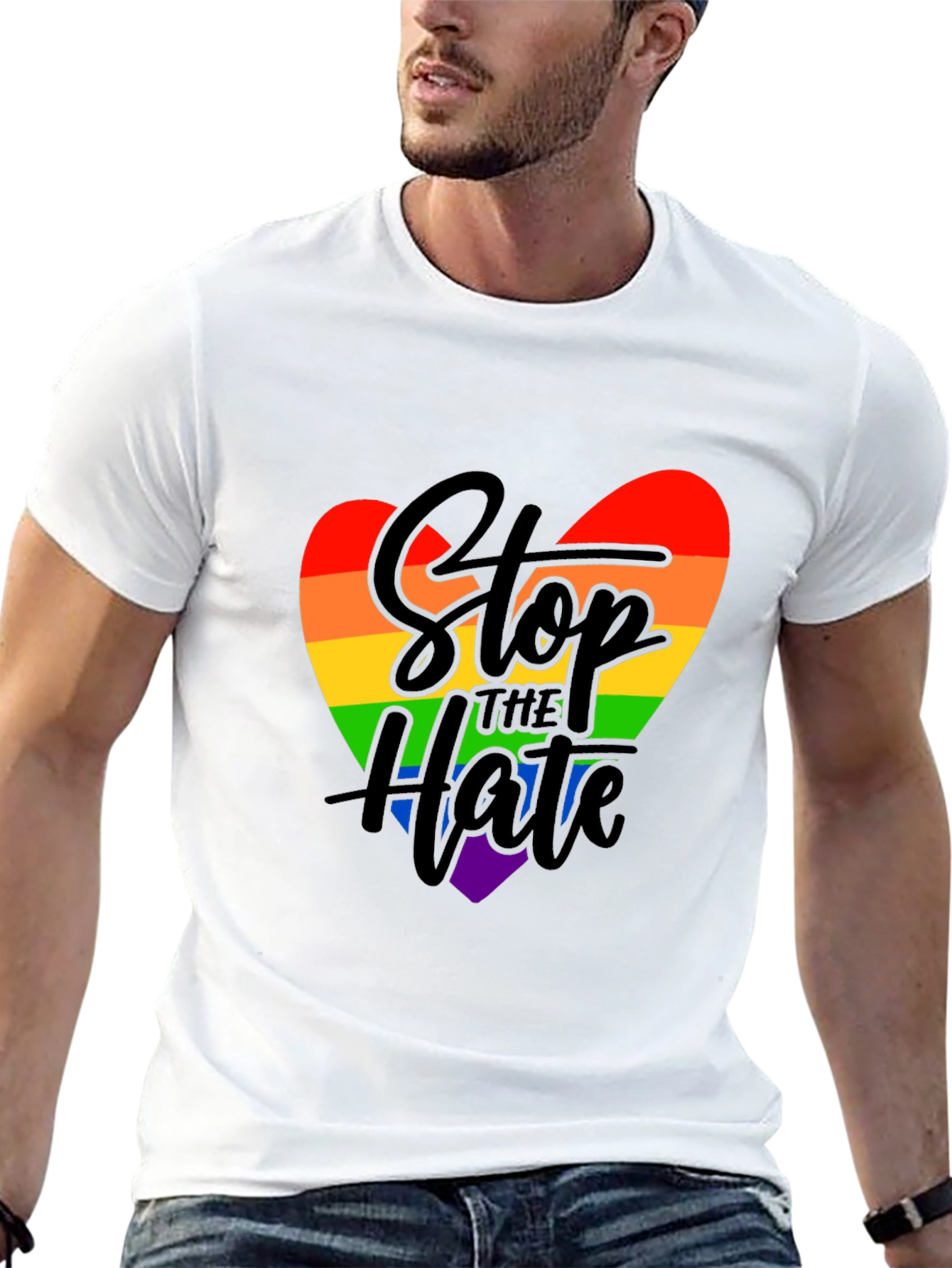 Stop the Hate Pride T-Shirt