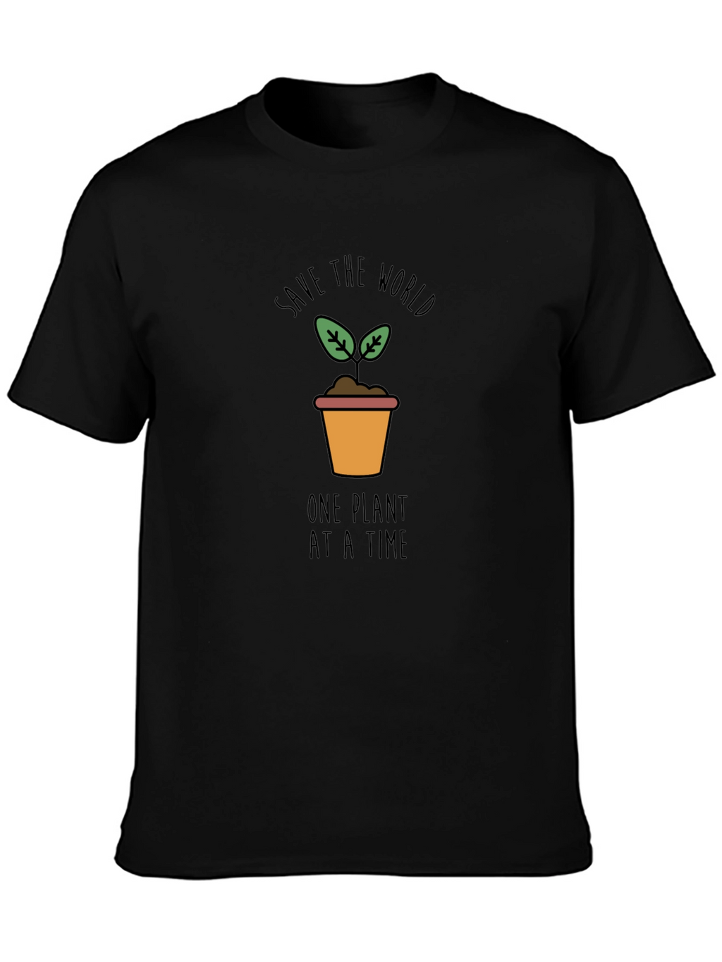 Eco-Friendly Save the World Graphic Tee