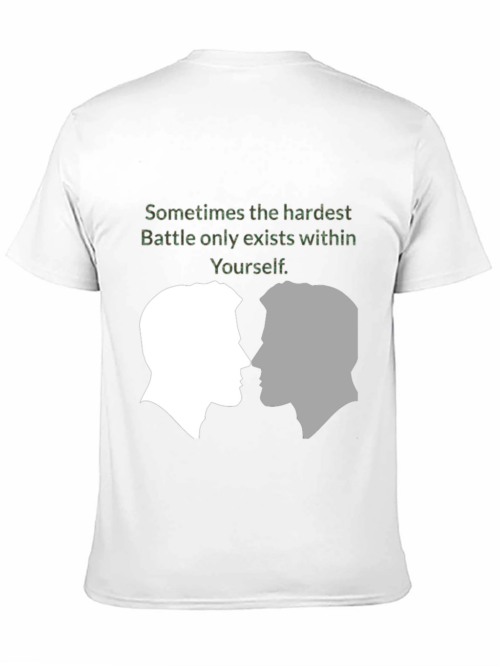 Introspective T-Shirt: Hardest Battle Within Yourself Graphic Tee