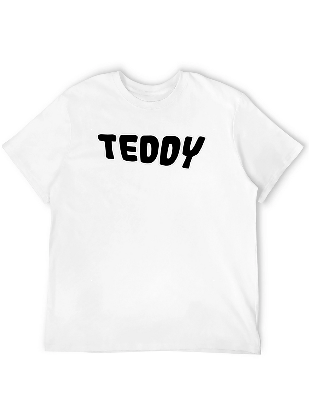 Teddy Graphic Black T-Shirt