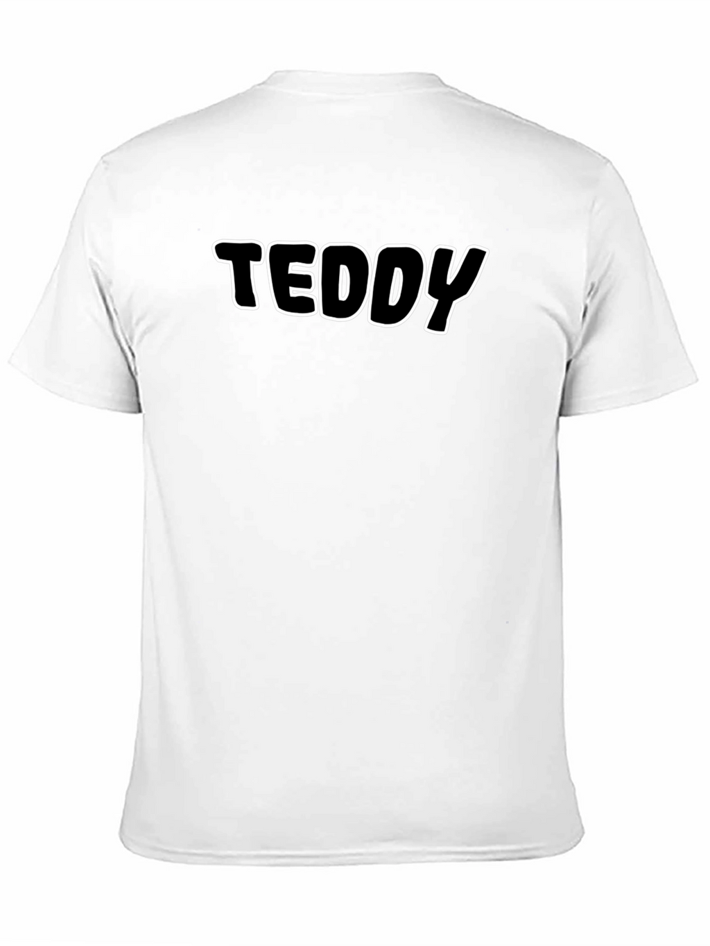 Teddy Graphic Black T-Shirt
