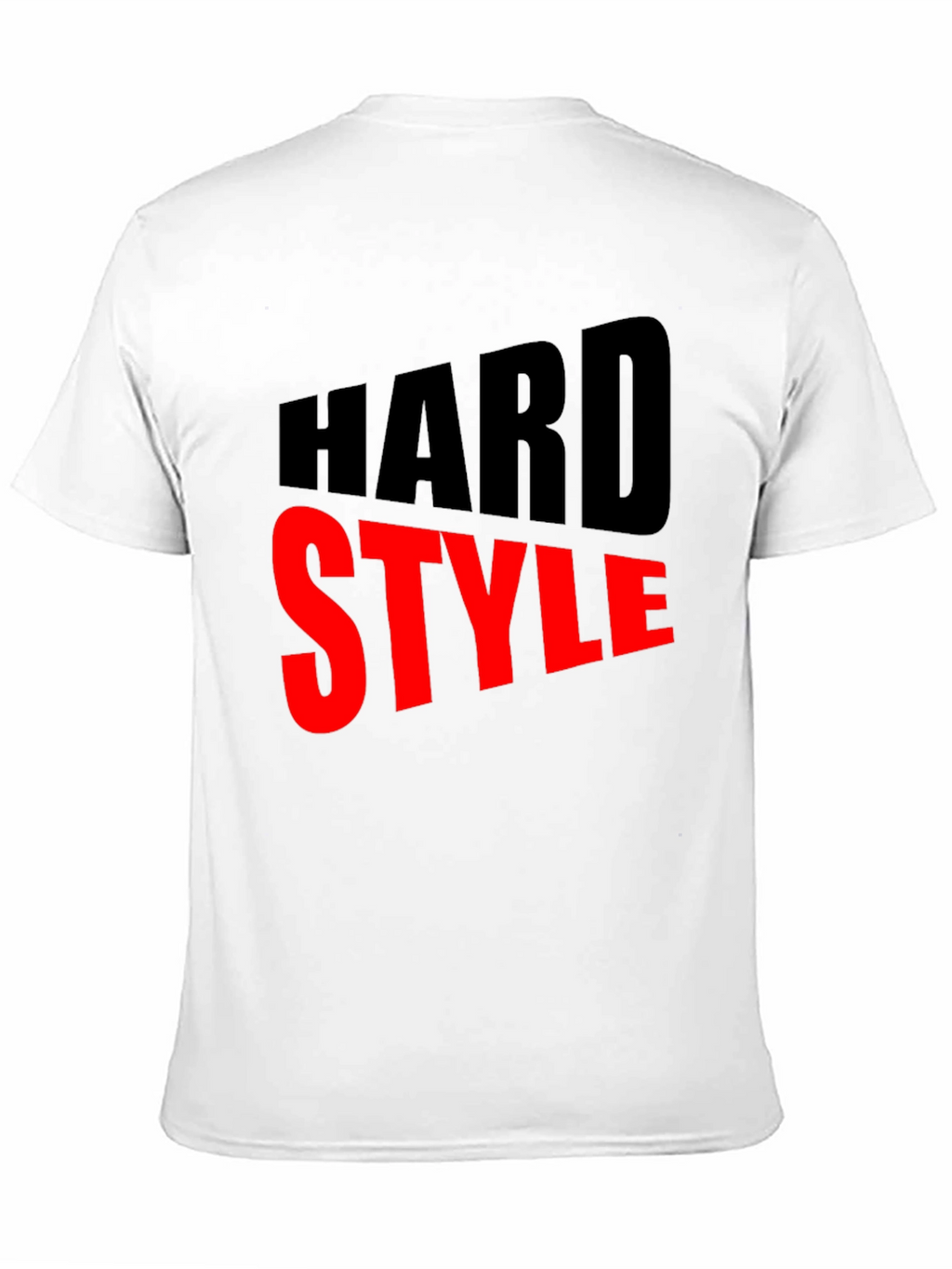 Hard Style Graphic Tee - Bold Black T-Shirt