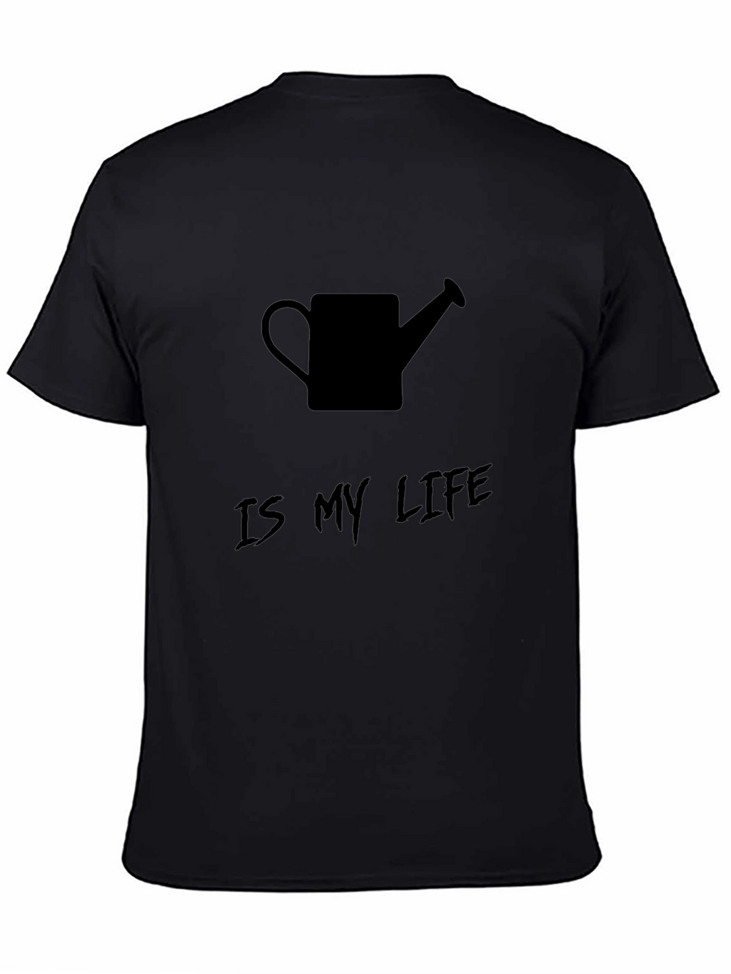 Gardeners Life Tee - Black Cotton Graphic T-Shirt