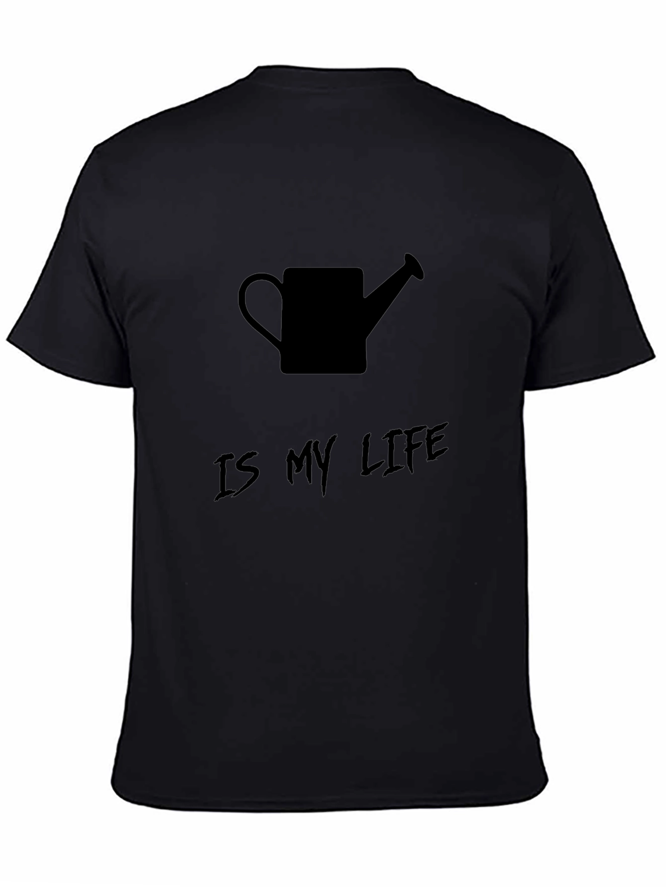 Gardeners Life Tee - Black Cotton Graphic T-Shirt