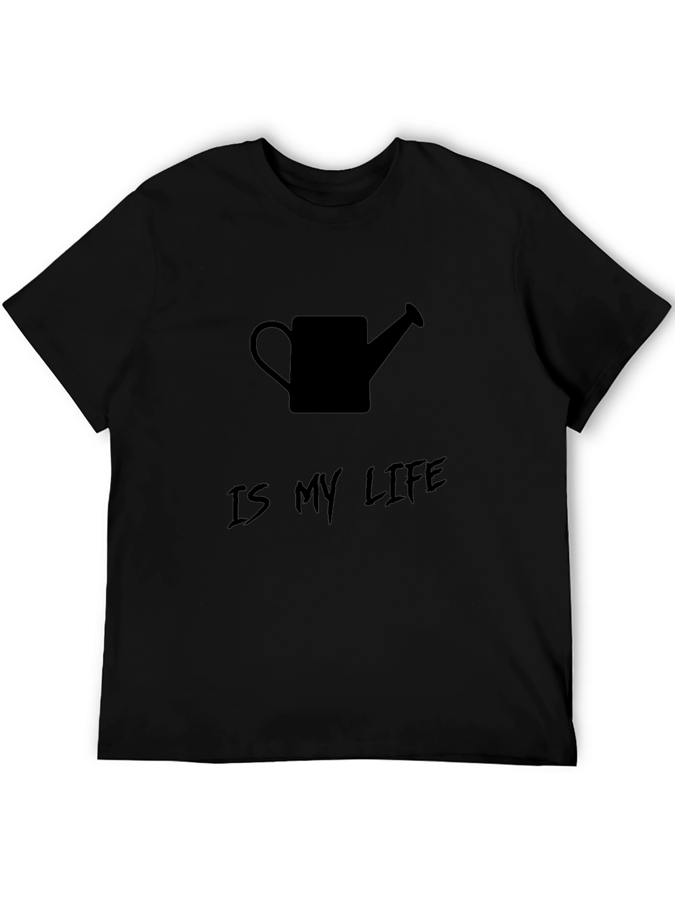 Gardeners Life Tee - Black Cotton Graphic T-Shirt