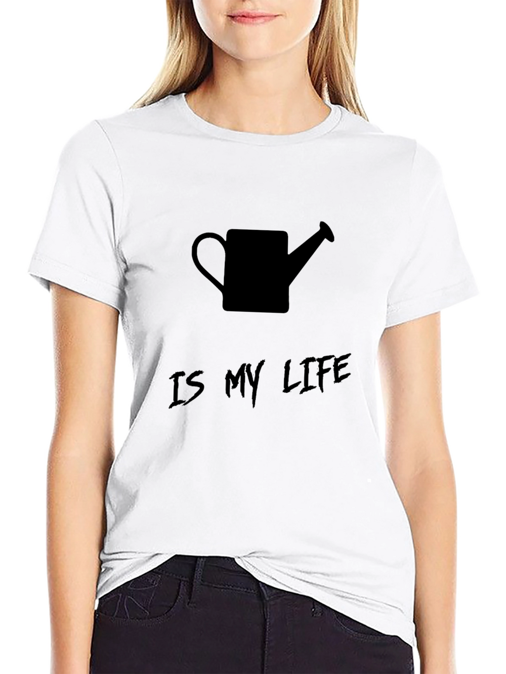 Gardeners Life Tee - Black Cotton Graphic T-Shirt