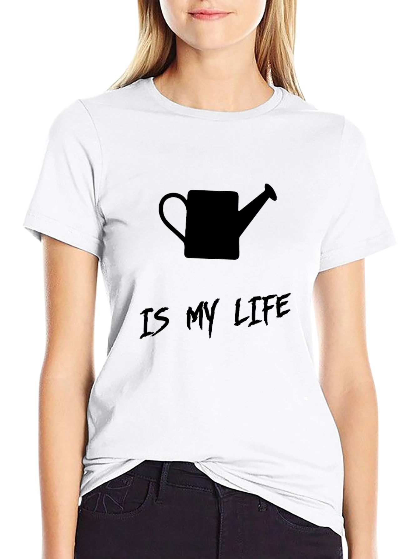 Gardeners Life Tee - Black Cotton Graphic T-Shirt