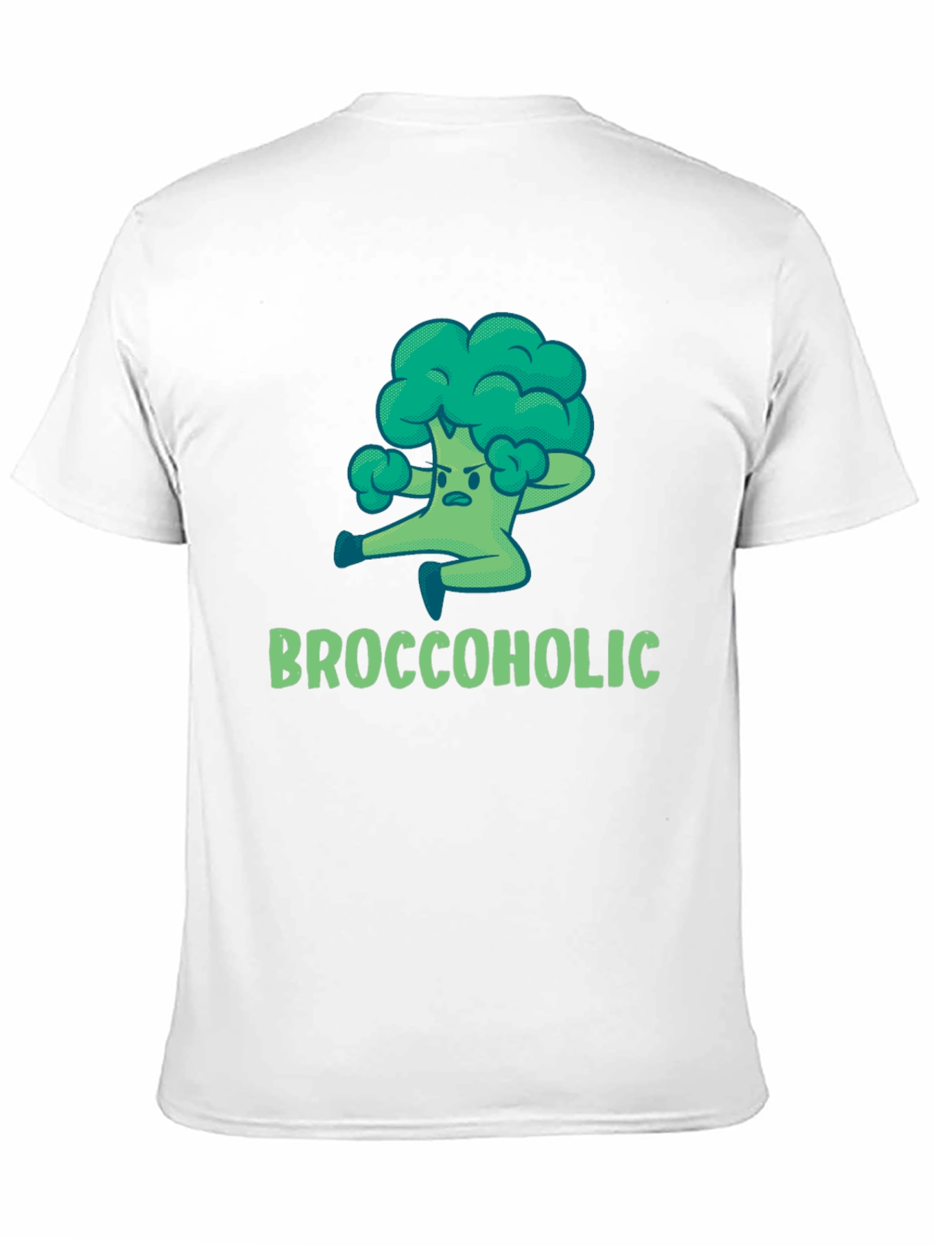 Broccoholic T-Shirt: Funny Broccoli Lover Tee