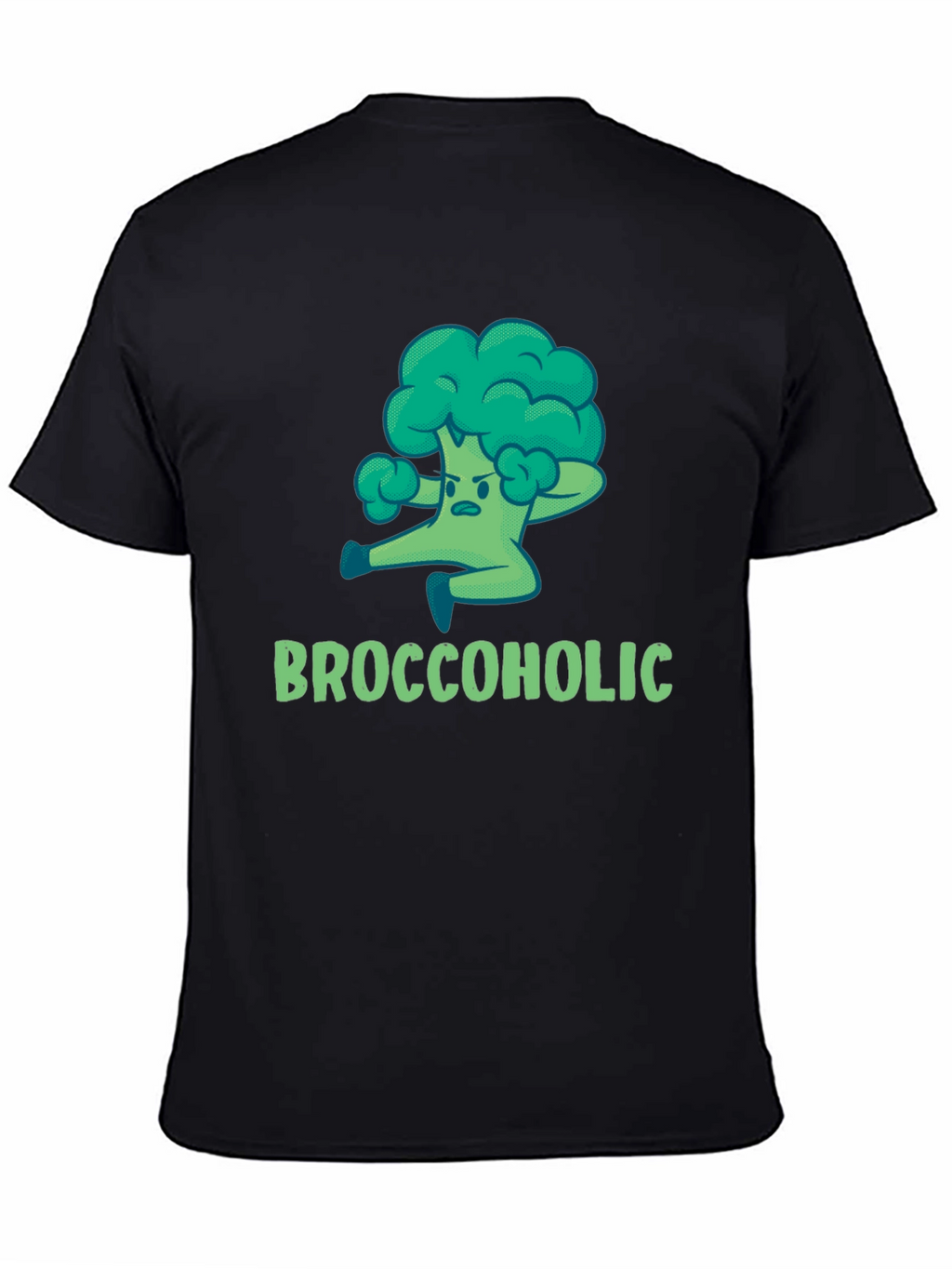 Broccoholic T-Shirt: Funny Broccoli Lover Tee