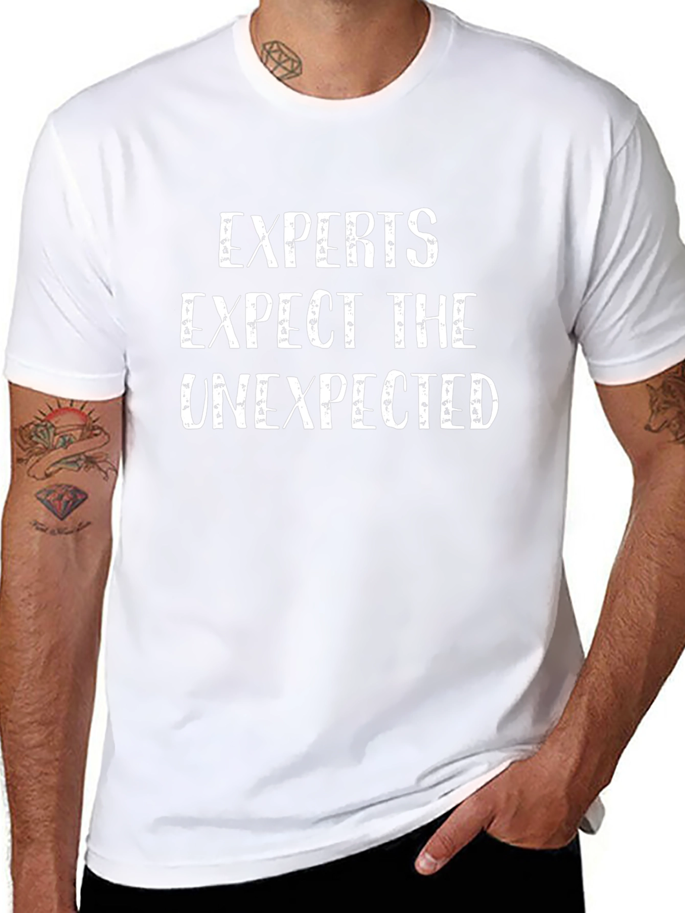 Experts Expect The Unexpected Graphic Tee