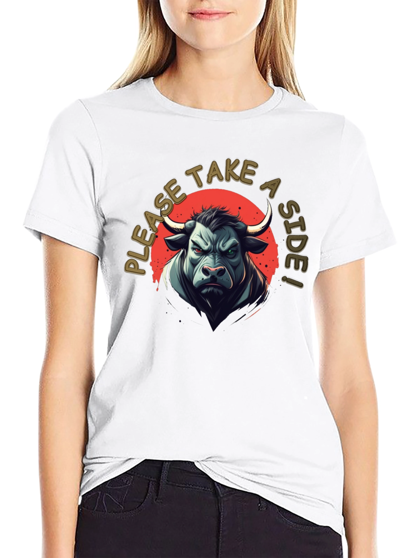 Bull T-Shirt - Take a Side!