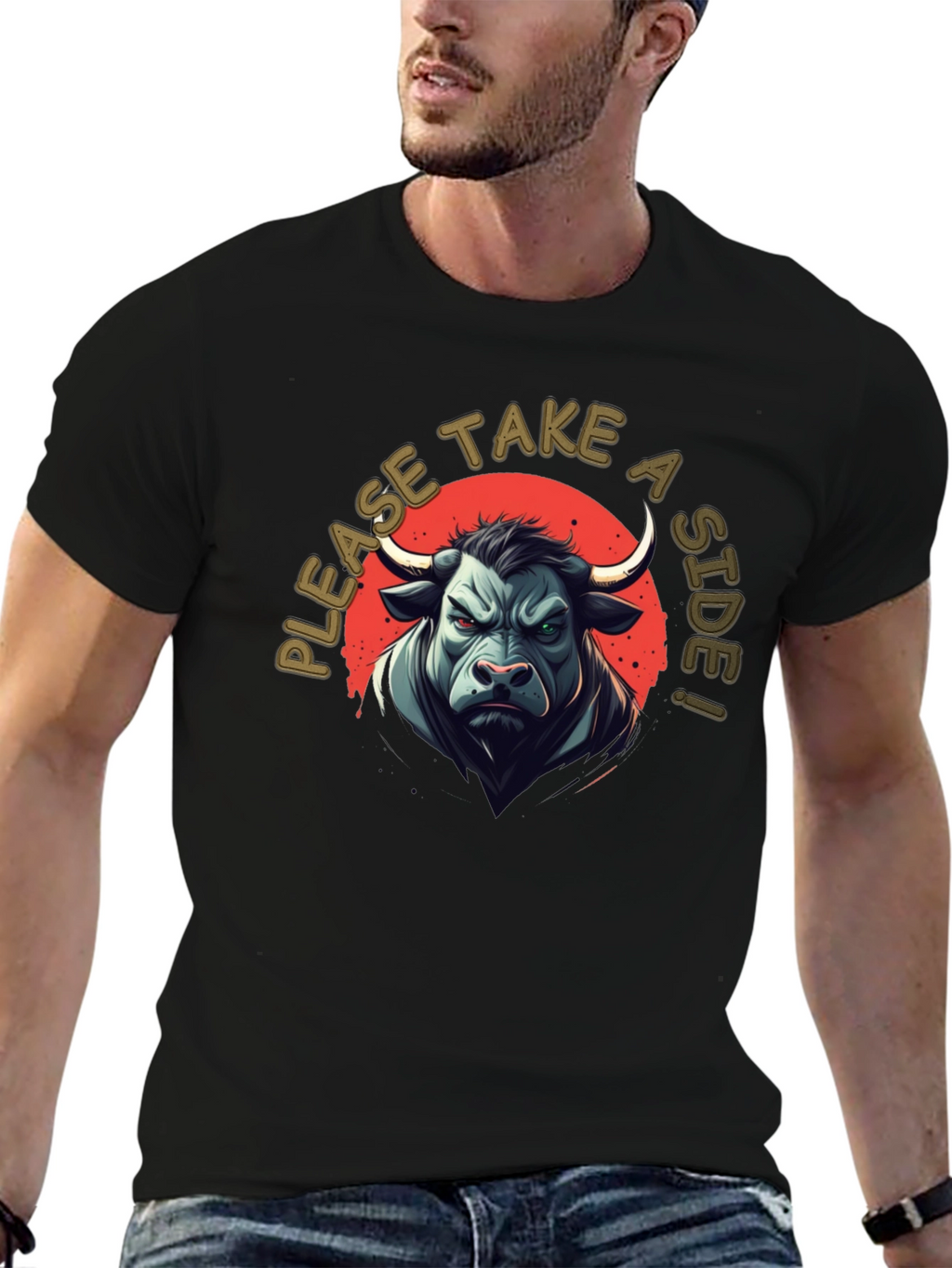 Bull T-Shirt - Take a Side!