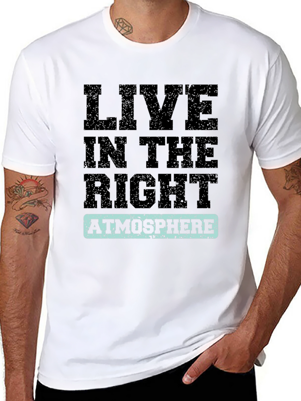 Live in the Right Atmosphere Graphic Tee