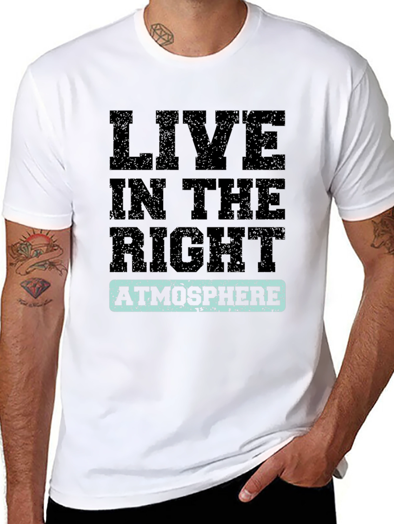 Live in the Right Atmosphere Graphic Tee
