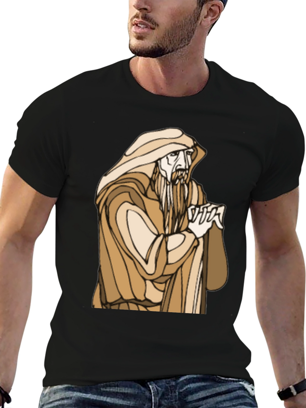 Wizard Graphic T-Shirt - Unique Design