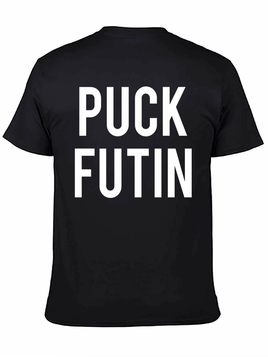 Puck Futin Black T-Shirt - Express Yourself!