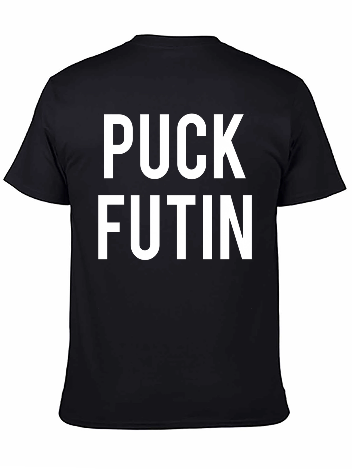 Puck Futin Black T-Shirt - Express Yourself!