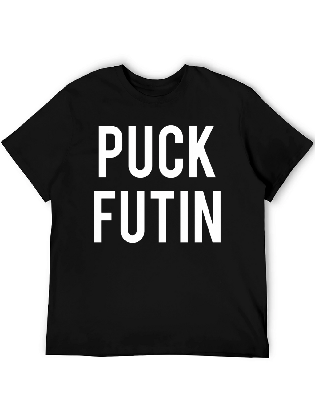 Puck Futin Black T-Shirt - Express Yourself!