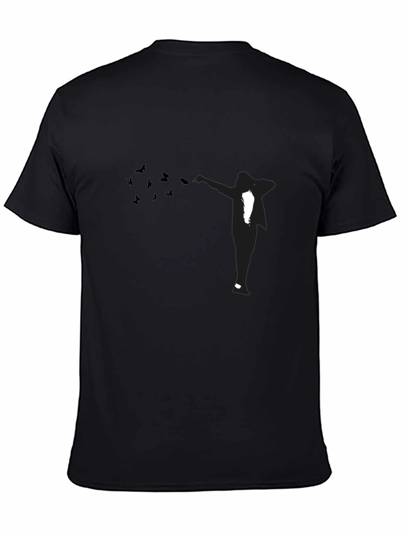Dabbing Silhouette Black T-Shirt