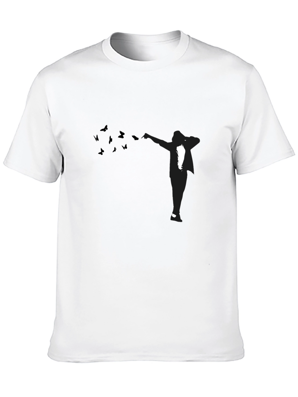Dabbing Silhouette Black T-Shirt