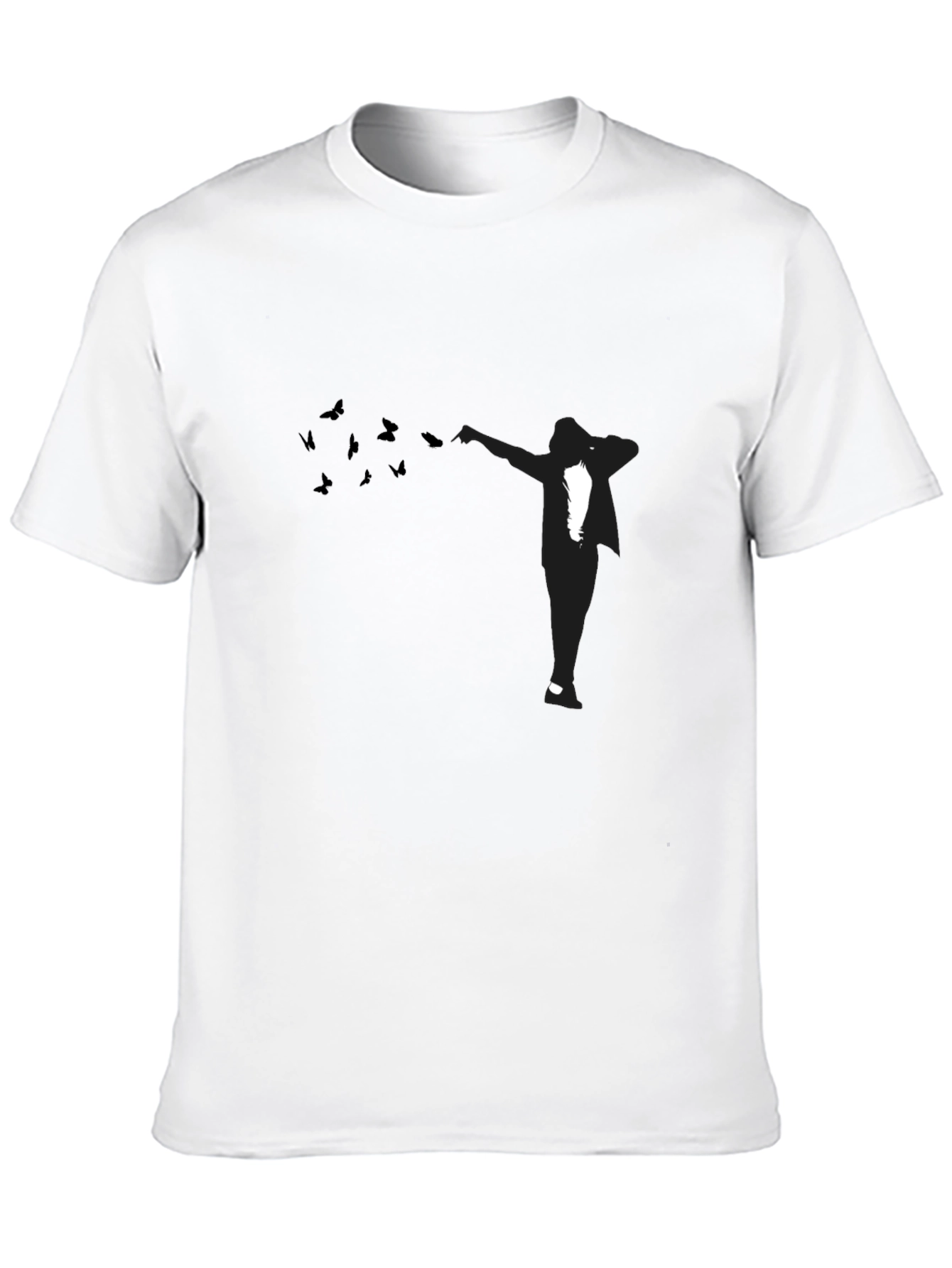 Dabbing Silhouette Black T-Shirt