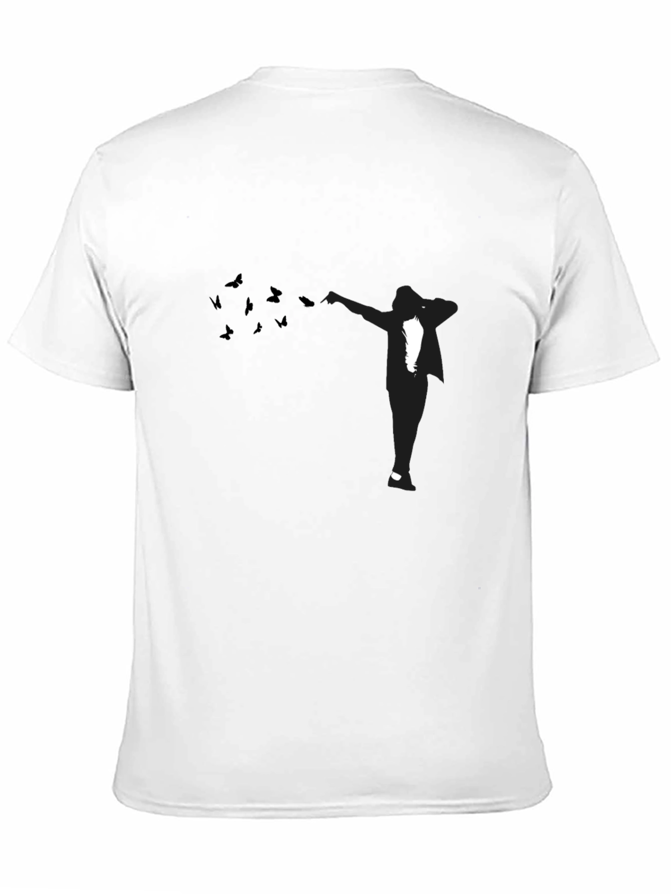 Dabbing Silhouette Black T-Shirt