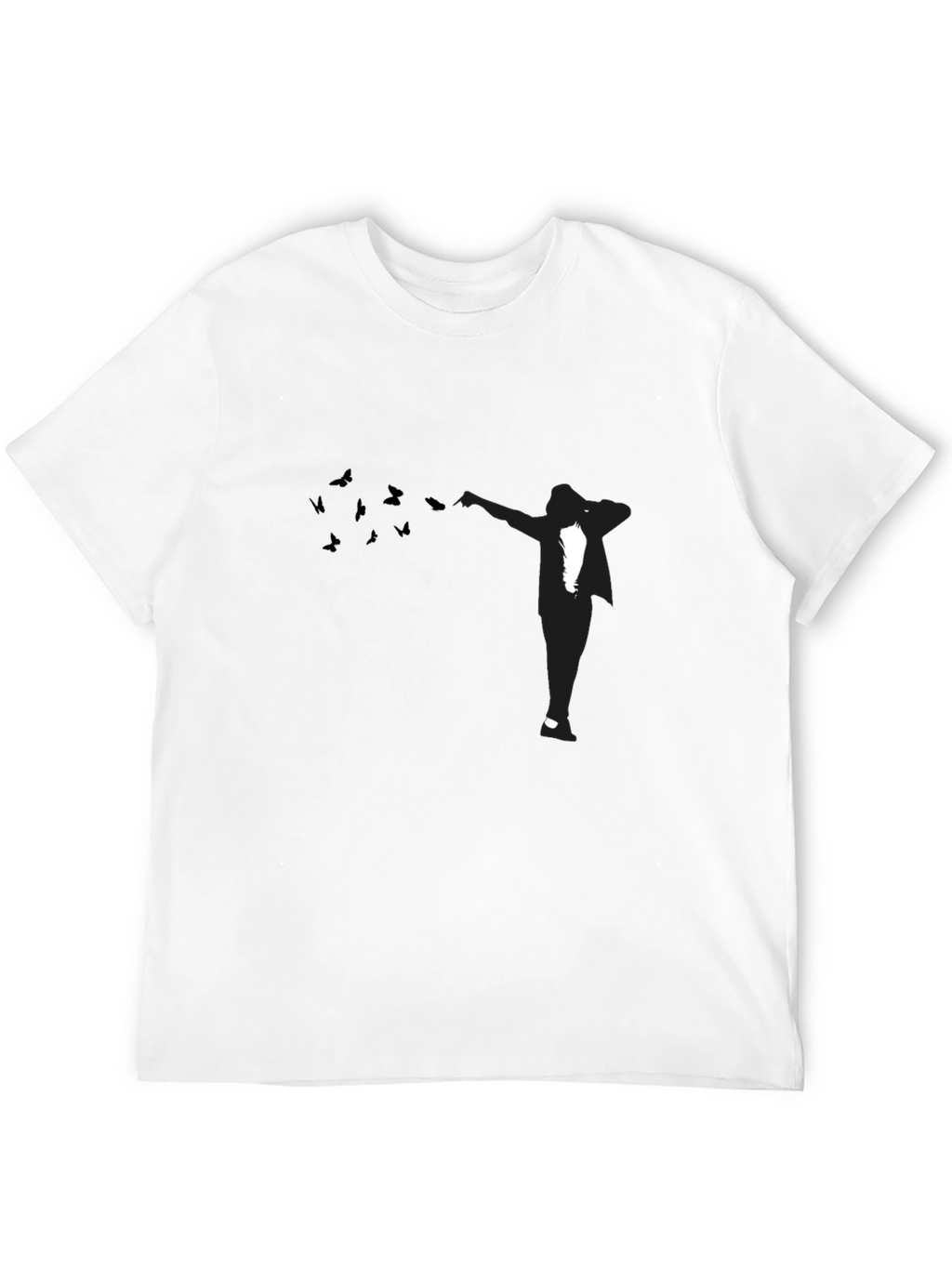 Dabbing Silhouette Black T-Shirt