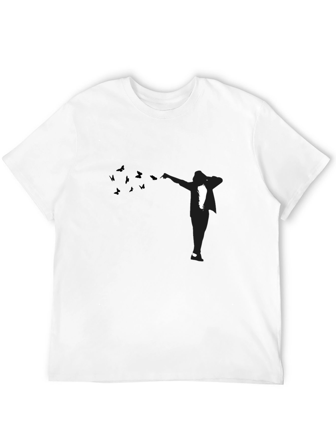 Dabbing Silhouette Black T-Shirt