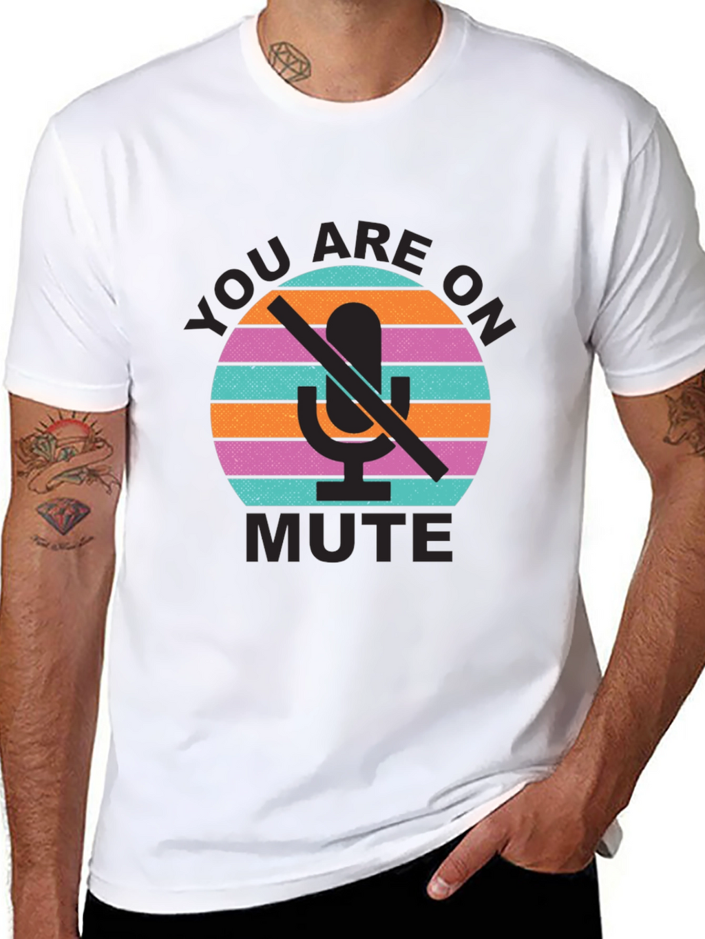 You are on Mute Graphic Tee