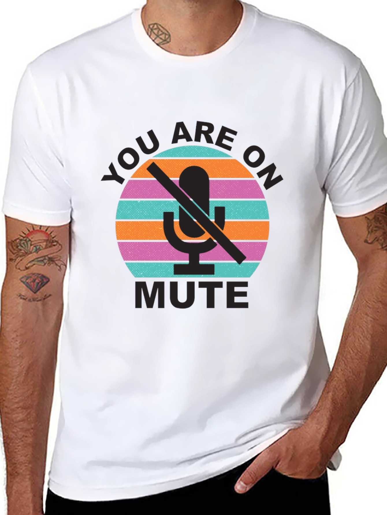 You are on Mute Graphic Tee