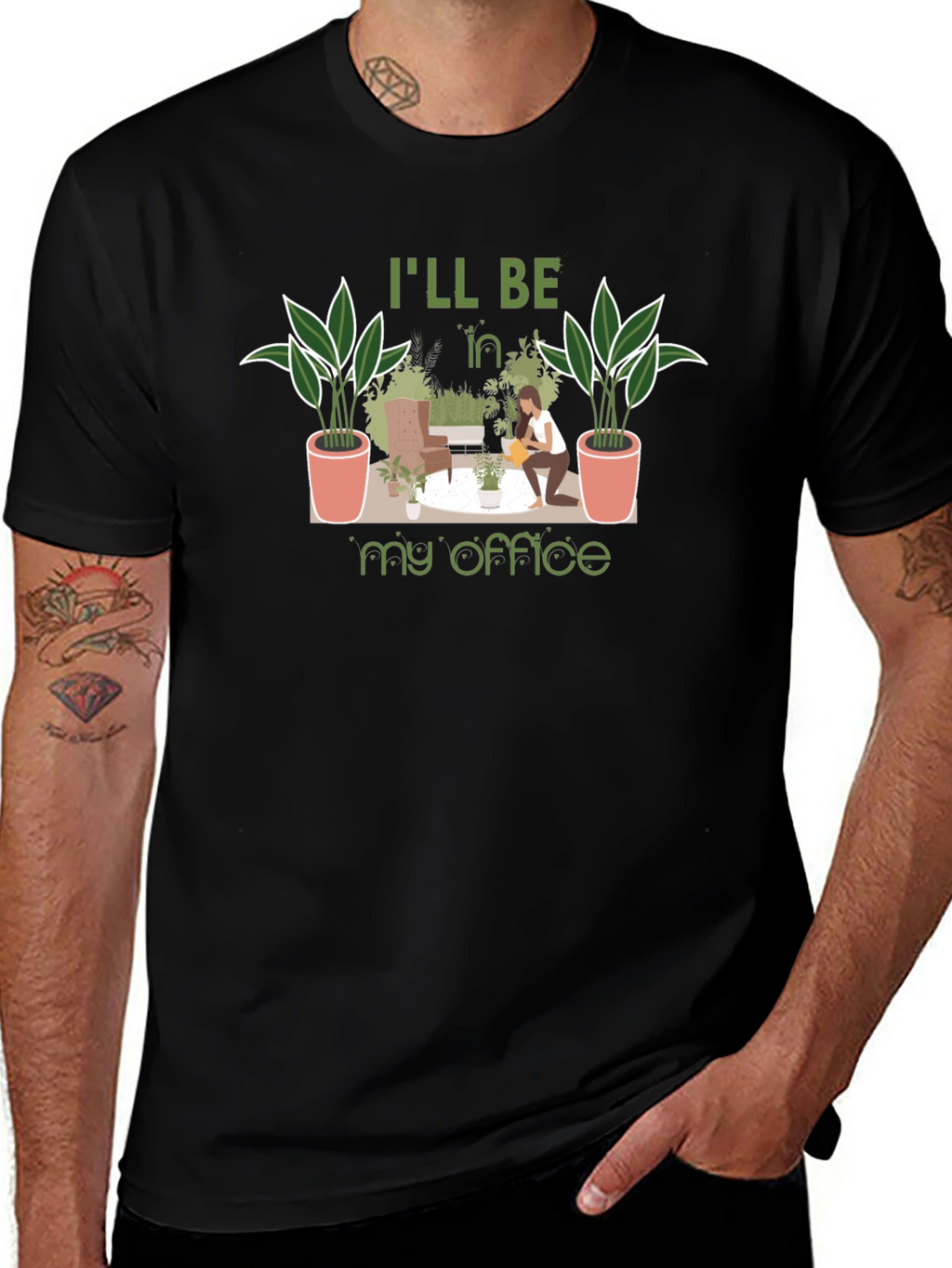 Nature Lovers Office T-Shirt