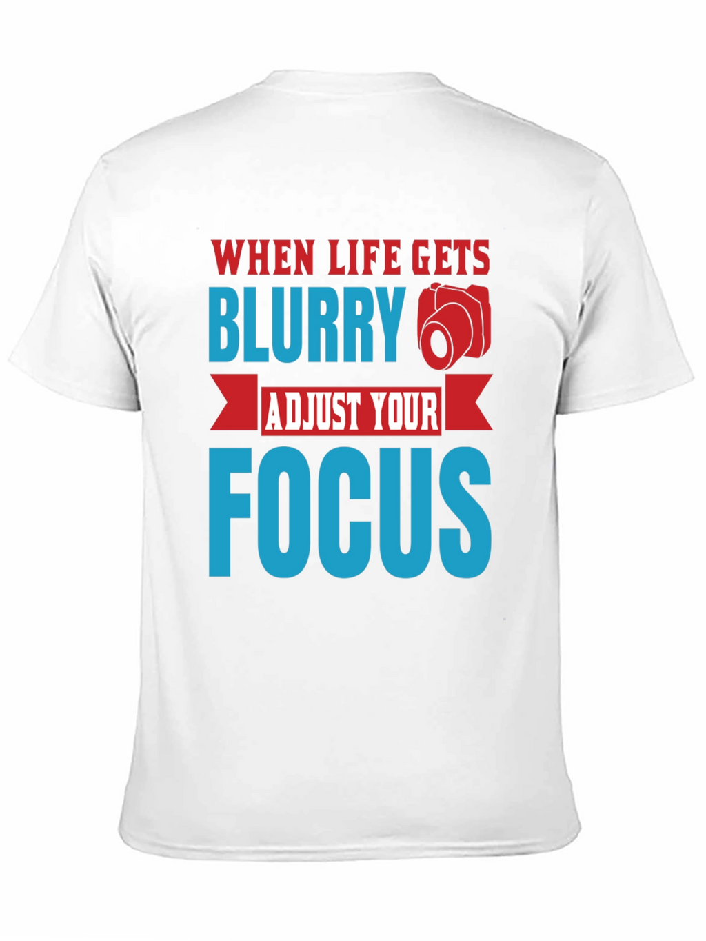 Blurry Focus Graphic T-Shirt - Mens