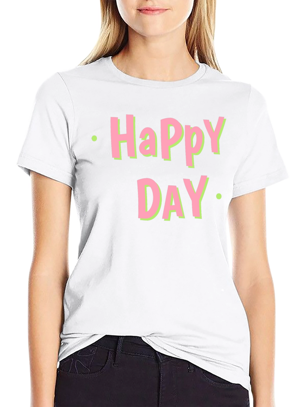 Happy Day Graphic T-Shirt - Soft Cotton Tee
