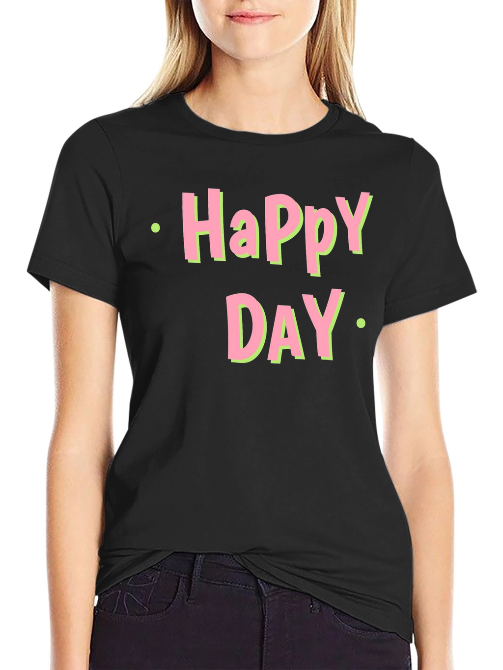 Happy Day Graphic T-Shirt - Soft Cotton Tee