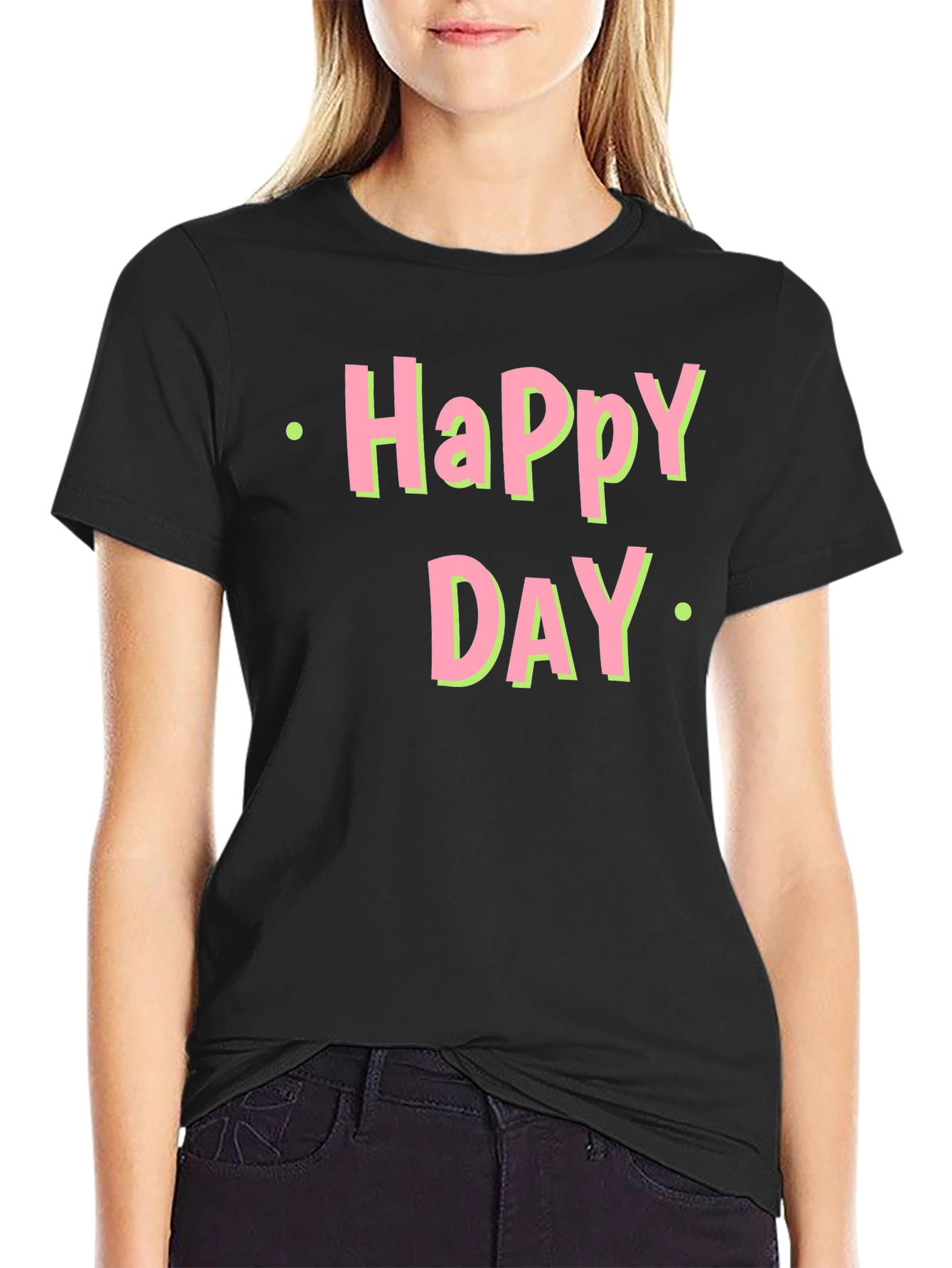 Happy Day Graphic T-Shirt - Soft Cotton Tee