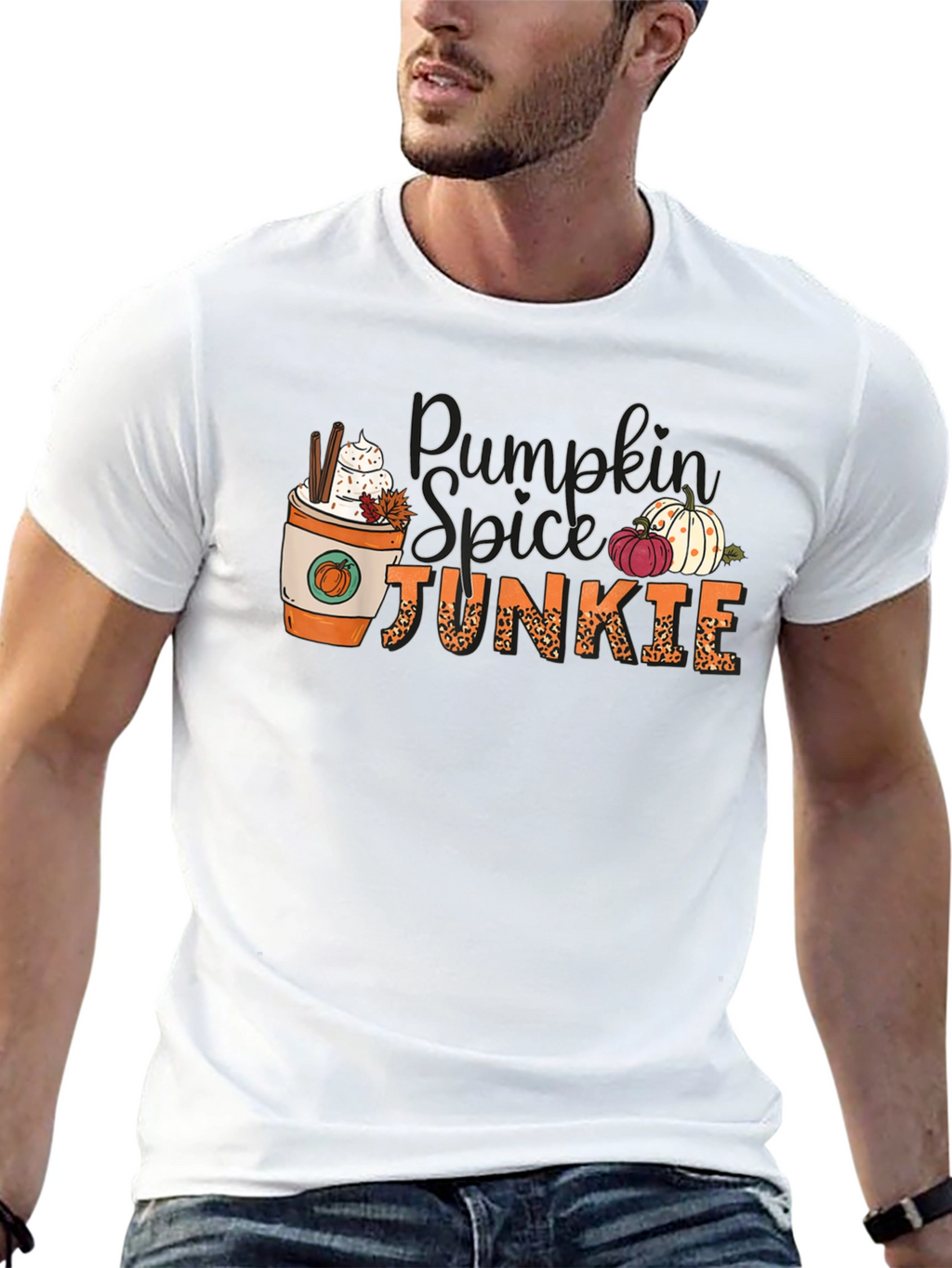 Pumpkin Spice Junkie Graphic Tee
