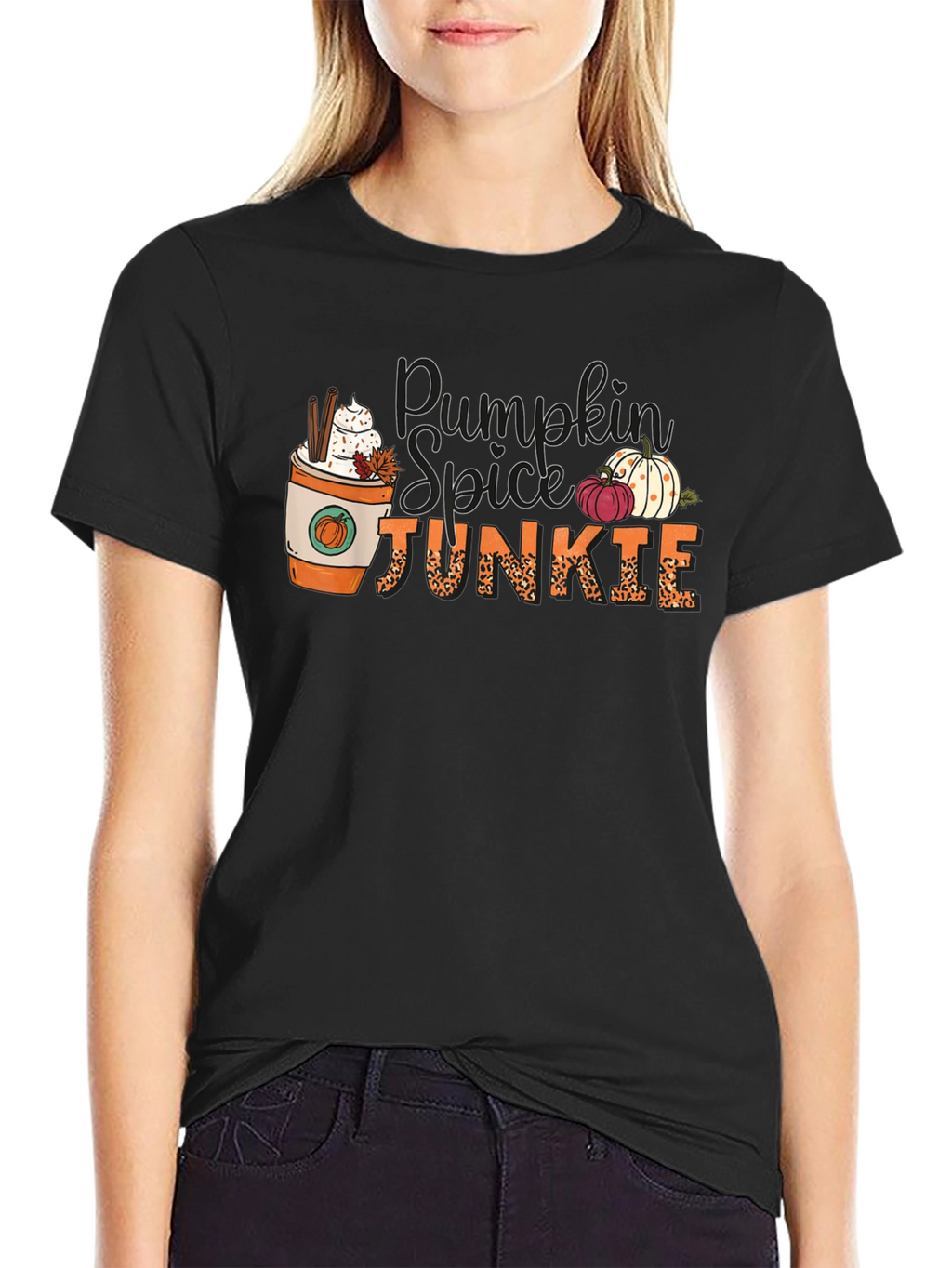 Pumpkin Spice Junkie Graphic Tee