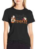 Pumpkin Spice Junkie Graphic Tee