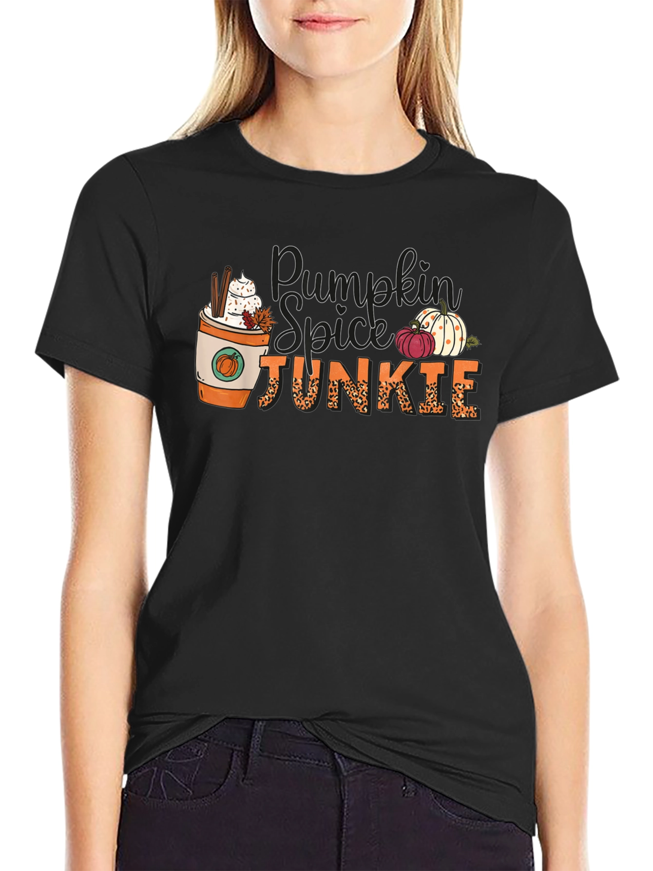 Pumpkin Spice Junkie Graphic Tee