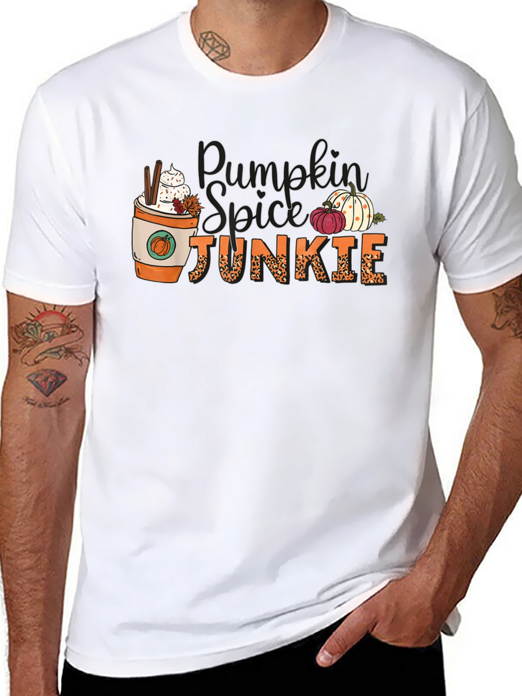 Pumpkin Spice Junkie Graphic Tee