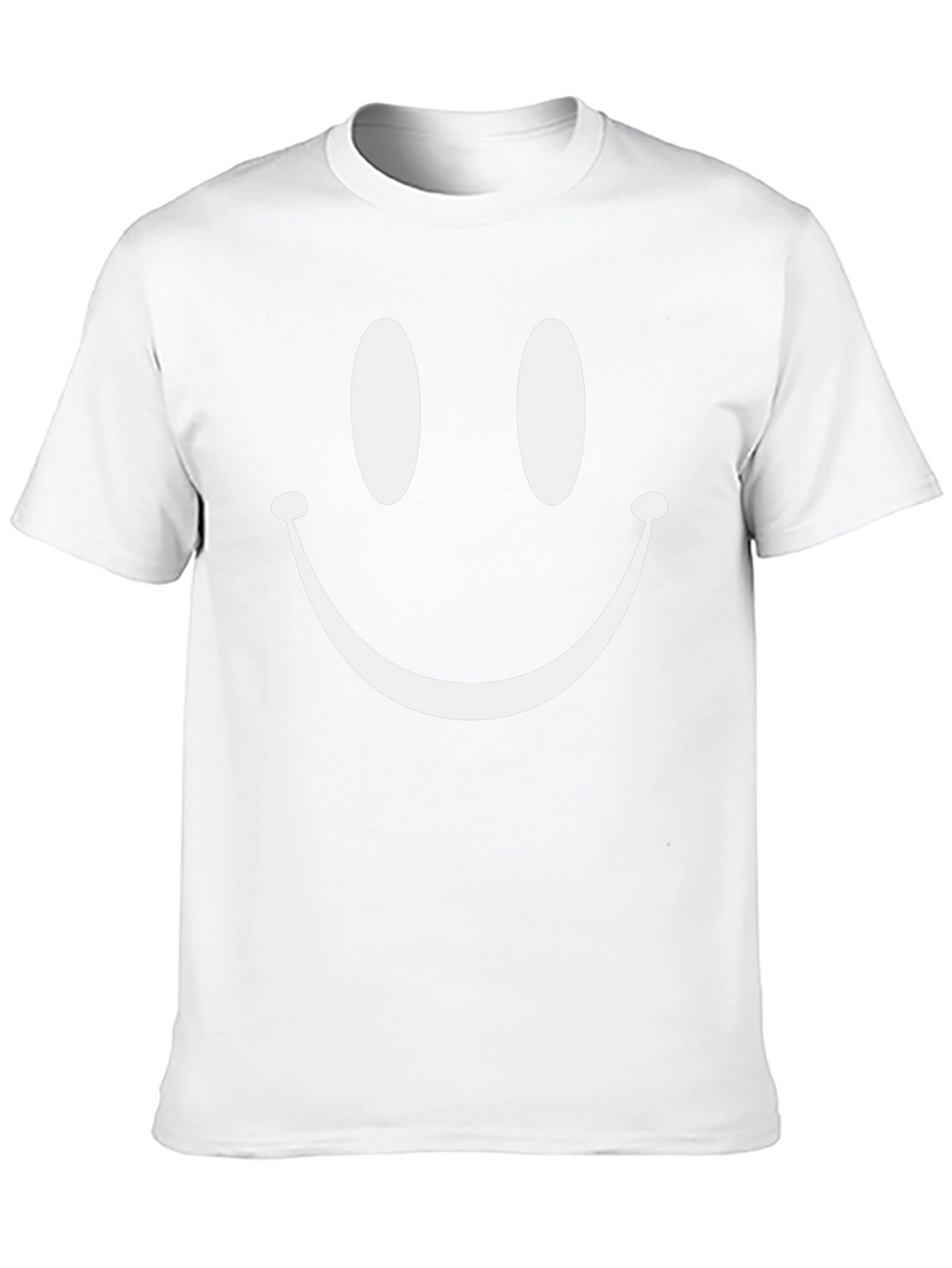 Smiley Face Graphic Tee - Classic Black T-Shirt