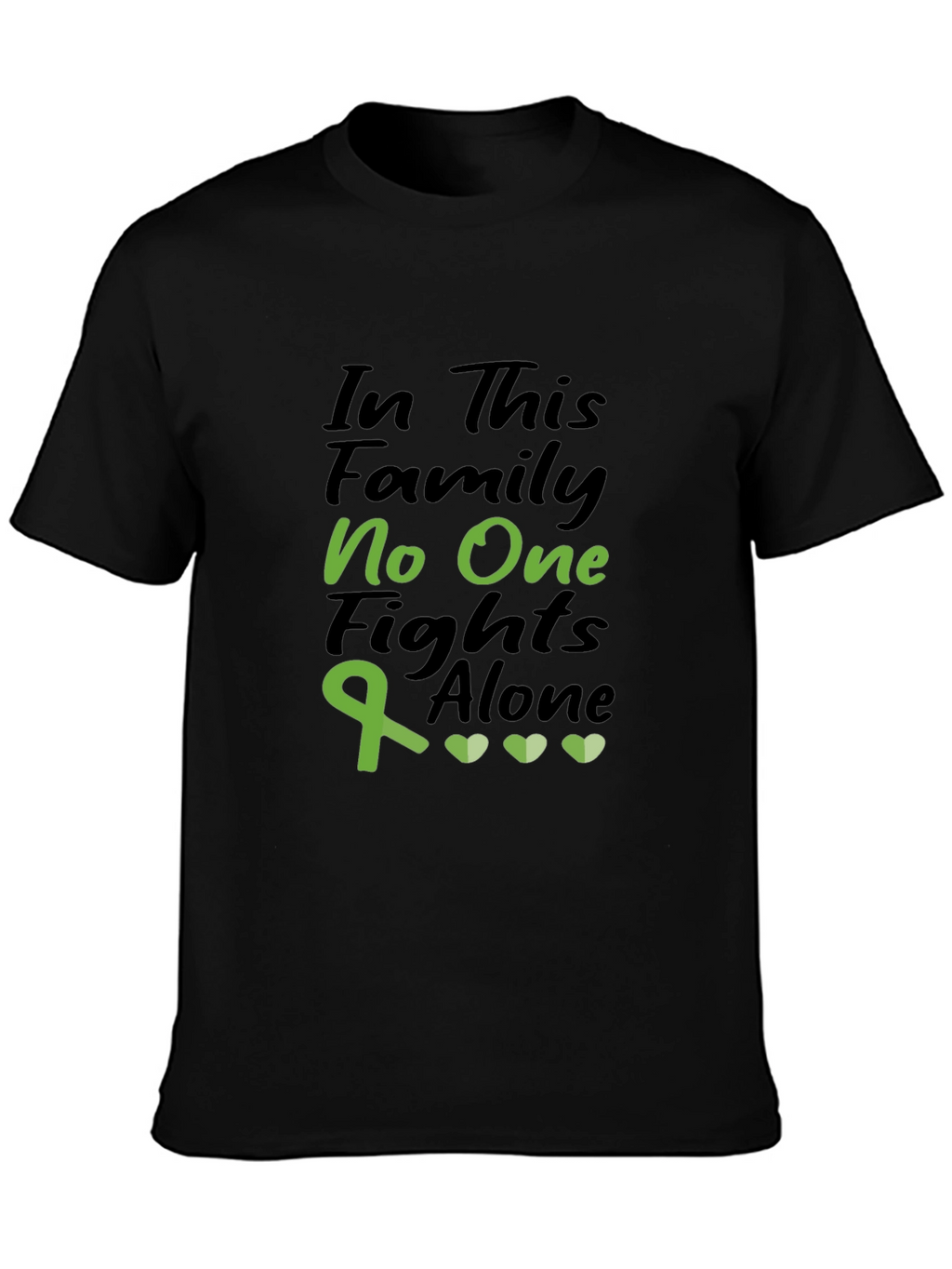 Family Fights Alone Awareness T-Shirt