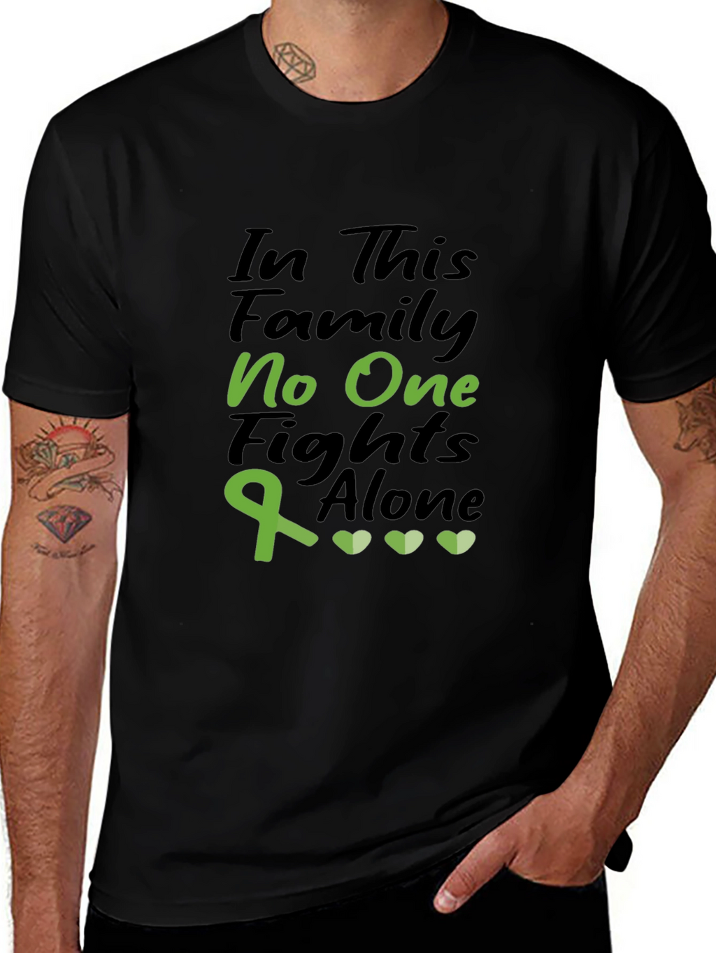 Family Fights Alone Awareness T-Shirt