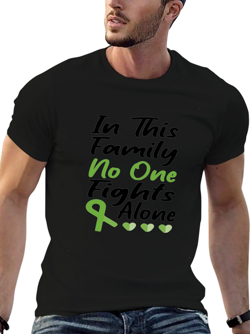 Family Fights Alone Awareness T-Shirt