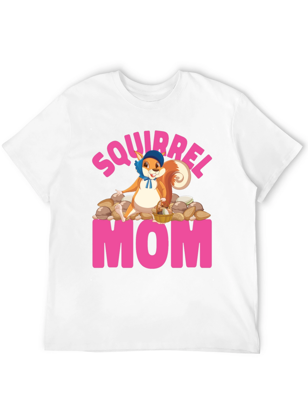 Squirrel Mom T-Shirt - Cute Mothers Day Gift