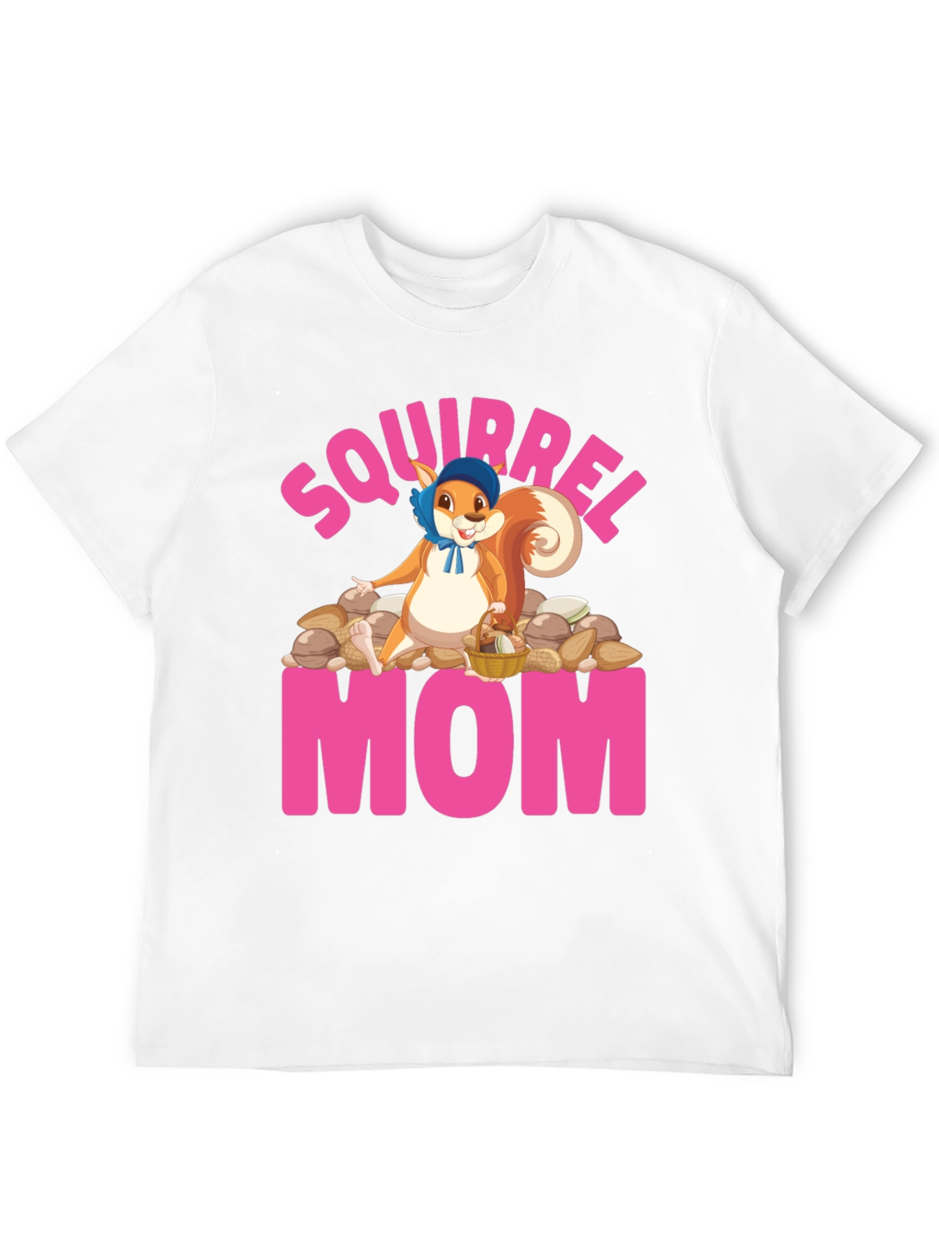 Squirrel Mom T-Shirt - Cute Mothers Day Gift